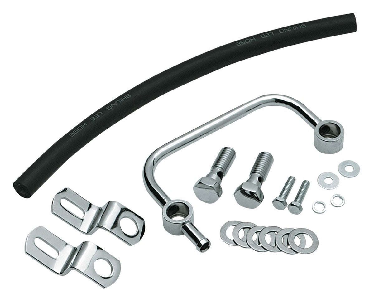 Milwaukee Twins Crankcase Breather Kit For Harley Sportster 1991-2020