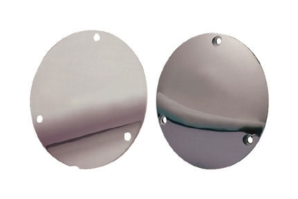Milwaukee Twins Flat Derby Cover For Harley Big Twin 1970-1998