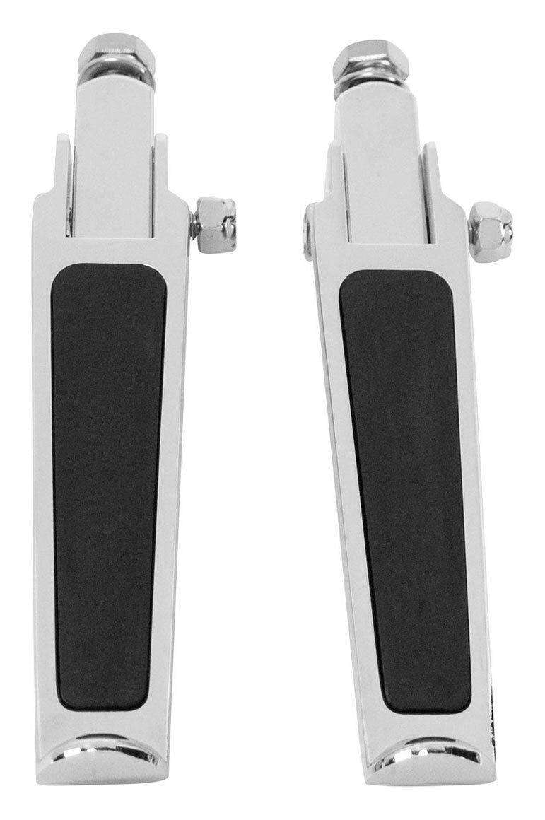 Milwaukee Twins Footpegs With Rubber Inlay And Mounts