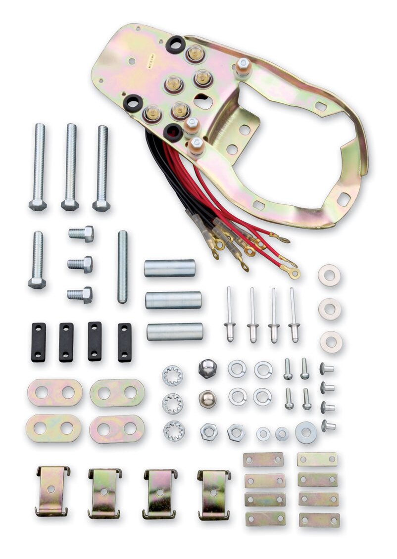 Milwaukee Twins Late Style Cast Dash Mounting Plate For Harley Softail 1984-1999