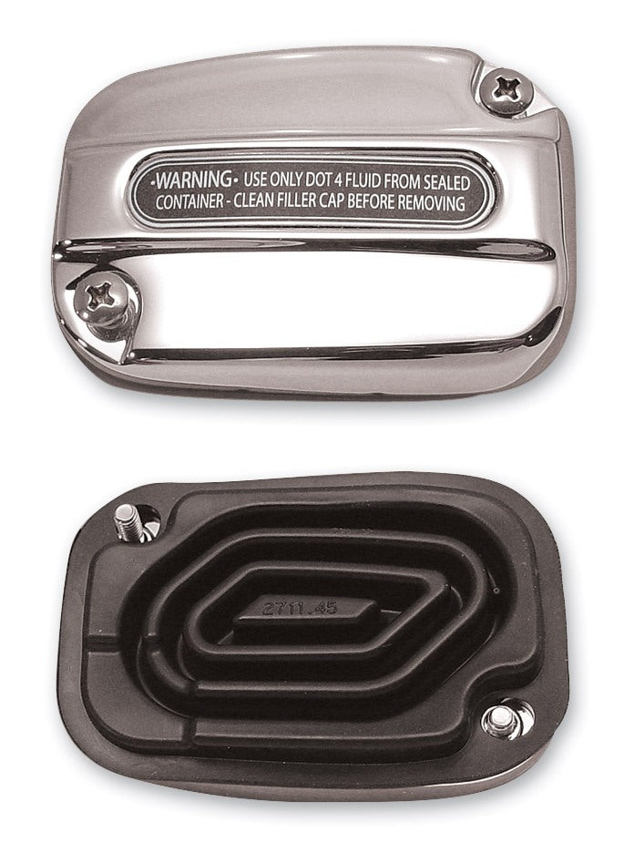 Milwaukee Twins OEM-Style Front Brake Master Cylinder Cover For Harley 2006-2025