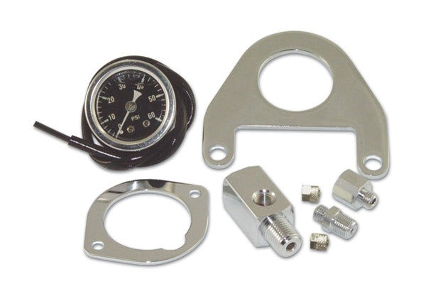 Milwaukee Twins Oil Pressure Gauge Kit For Harley Twin Cam 1999-2017