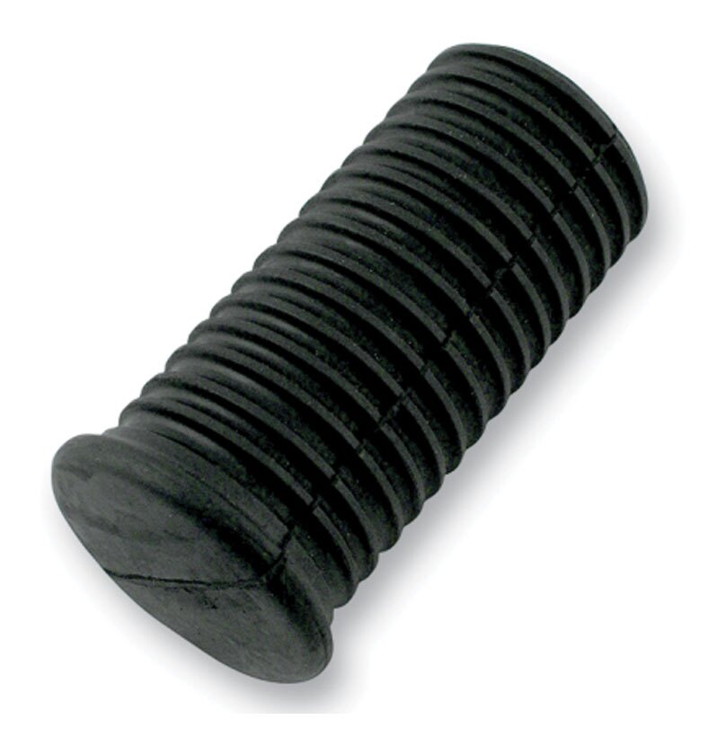 Milwaukee Twins Replacement Footpeg Rubbers For Harley FX XL 1952-1984