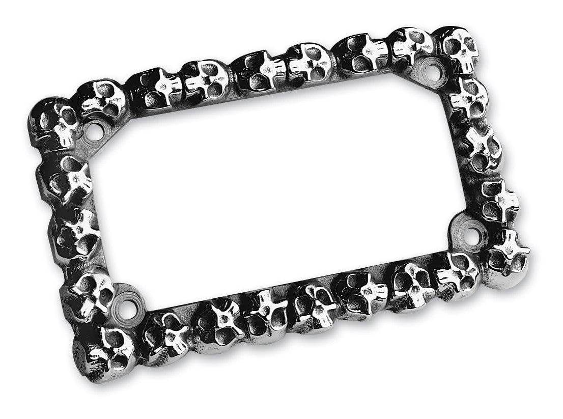 Milwaukee Twins Skull Wrapped License Plate Frame