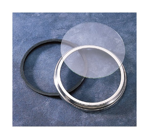 Milwaukee Twins Speedometer Bezel And Lens Kit For Harley 1936-1995