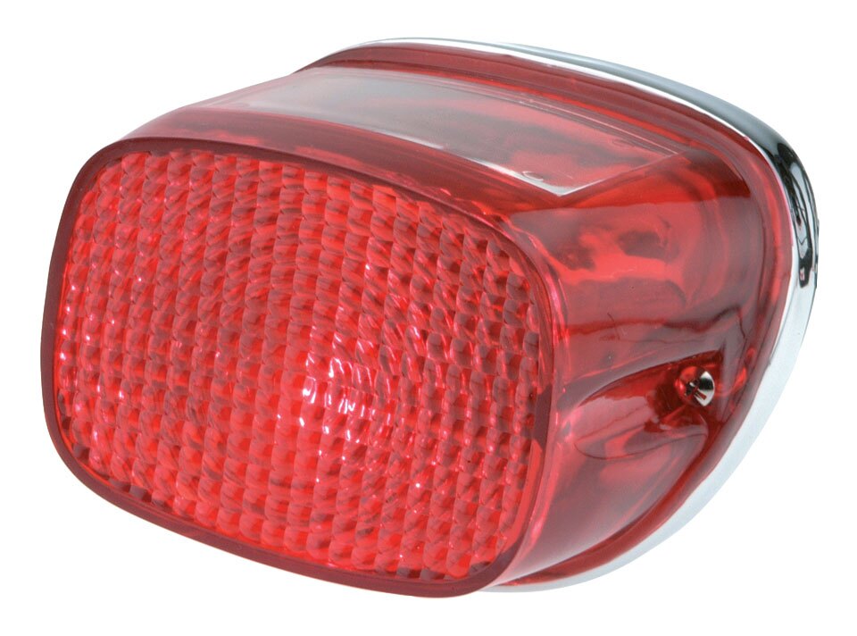 Milwaukee Twins Taillight Assembly For Harley 1973-1998