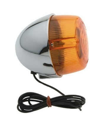 Milwaukee Twins Late Style Turn Signal Assembly For Harley 1986-1995