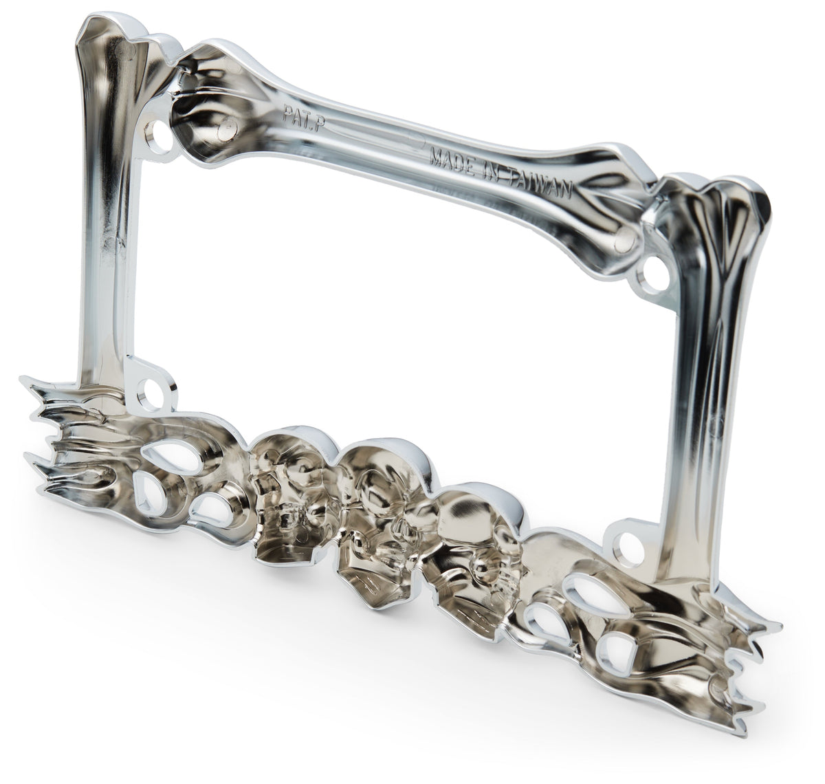 Milwaukee Twins Skull License Plate Frame