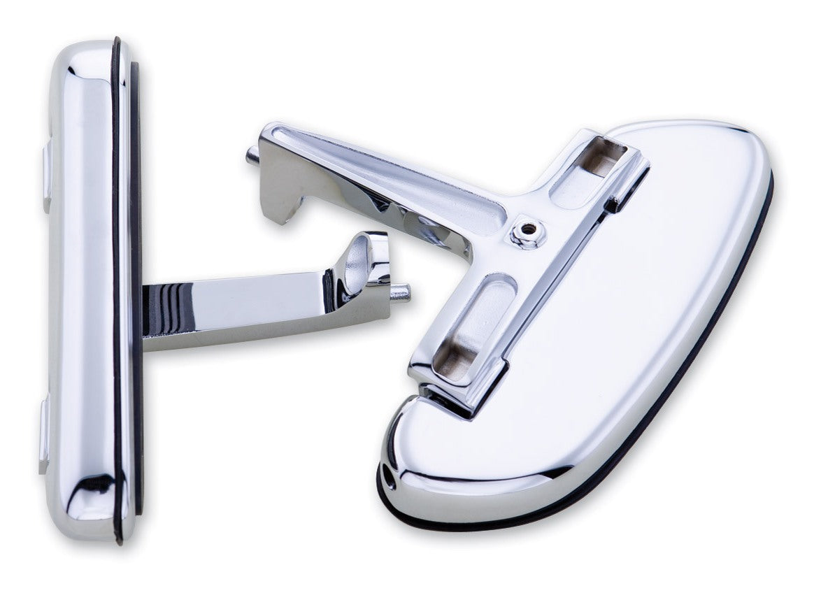 Milwaukee Twins Streamliner Passenger Floorboards Kit For Harley Touring 1993-2026