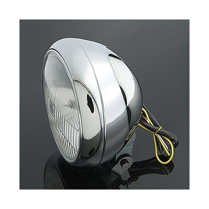  Milwaukee Twins 7" Custom Smooth Headlight For Harley Softail 1986-2017