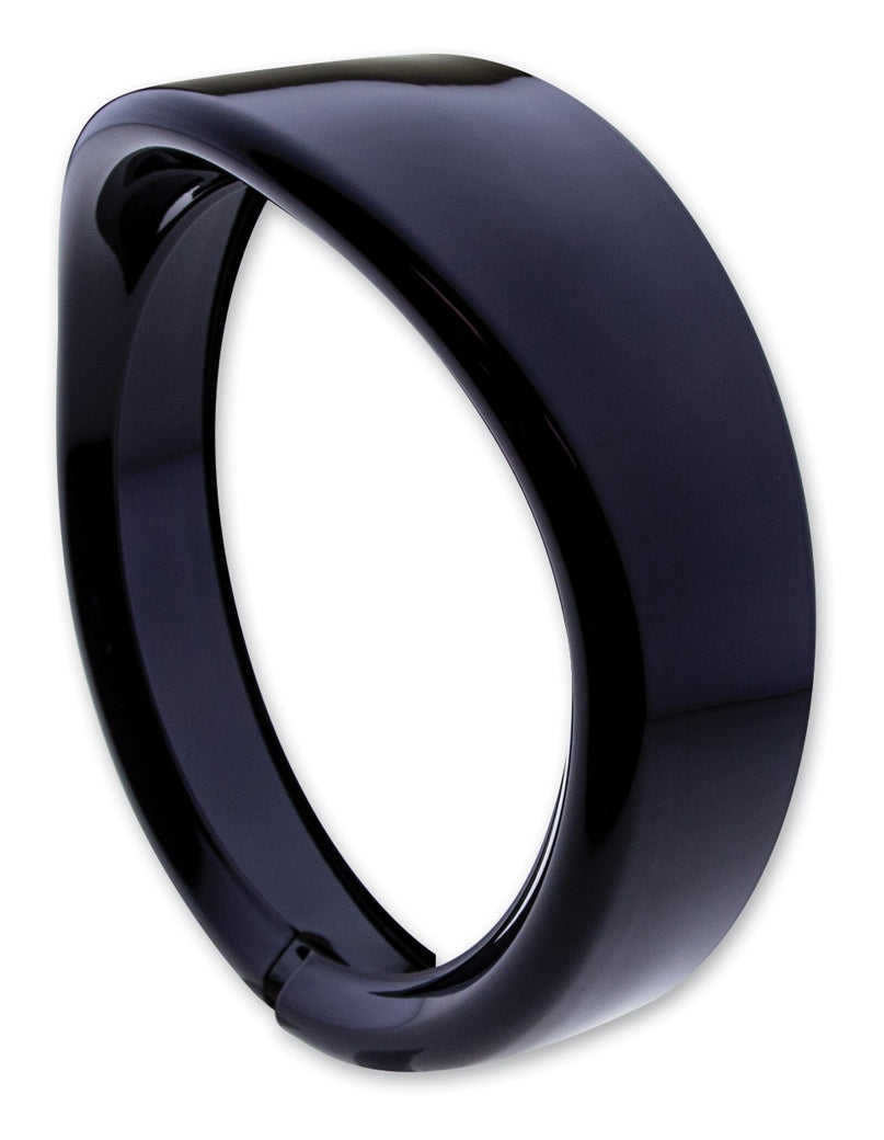  Milwaukee Twins 7" Headlight Trim Ring With Visor For Harley Touring 1981-2019