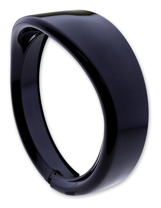  Milwaukee Twins 7" Headlight Trim Ring With Visor For Harley Touring 1981-2019