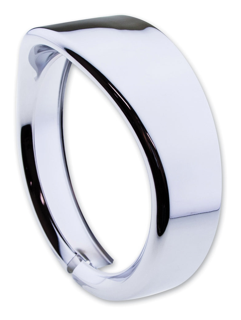  Milwaukee Twins 7" Headlight Trim Ring With Visor For Harley Touring 1981-2019