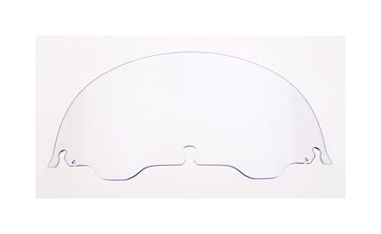  Milwaukee Twins Air-Blade Polycarbonate Replacement Windshield For Harley Touring 1996-2013