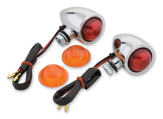  Milwaukee Twins Custom Bullet Marker Lights