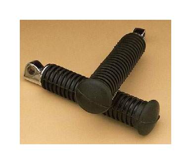  Milwaukee Twins Extended Rubber Footpegs