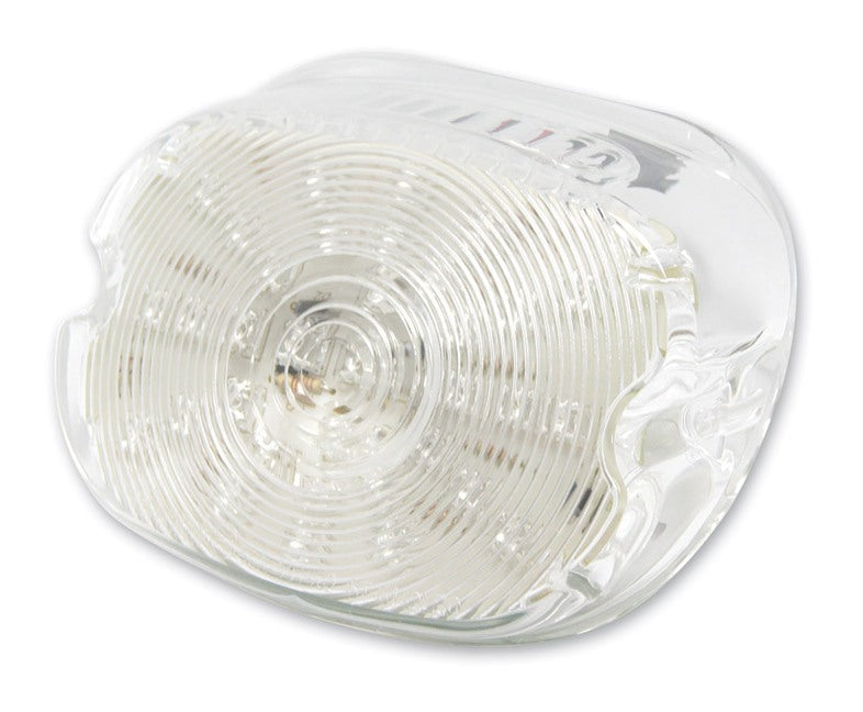  Milwaukee Twins LED Laydown Taillight With Lens For Harley FXR / XL / FL 1989-1999