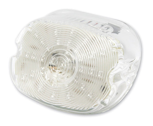  Milwaukee Twins LED Laydown Taillight With Lens For Harley FXR / XL / FL 1989-1999
