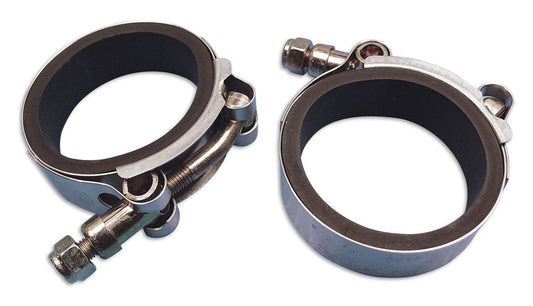  Milwaukee Twins OEM Style Intake Clamps For Harley Shovelhead 1978-1984