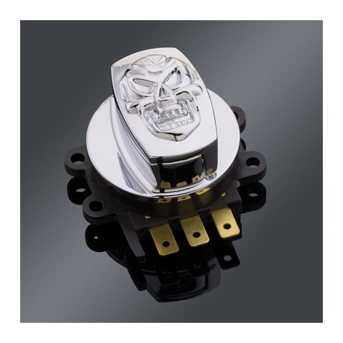  Milwaukee Twins Skull Electronic Ignition Switch For Harley 1996-2013
