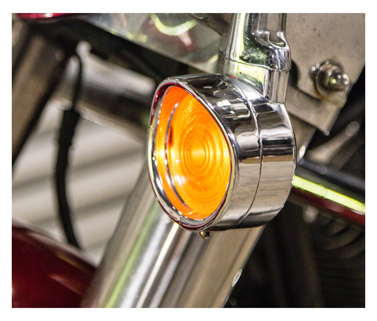  Milwaukee Twins Turn Signal Trim Rings With Visor For Harley Touring / Softail 1985-2019