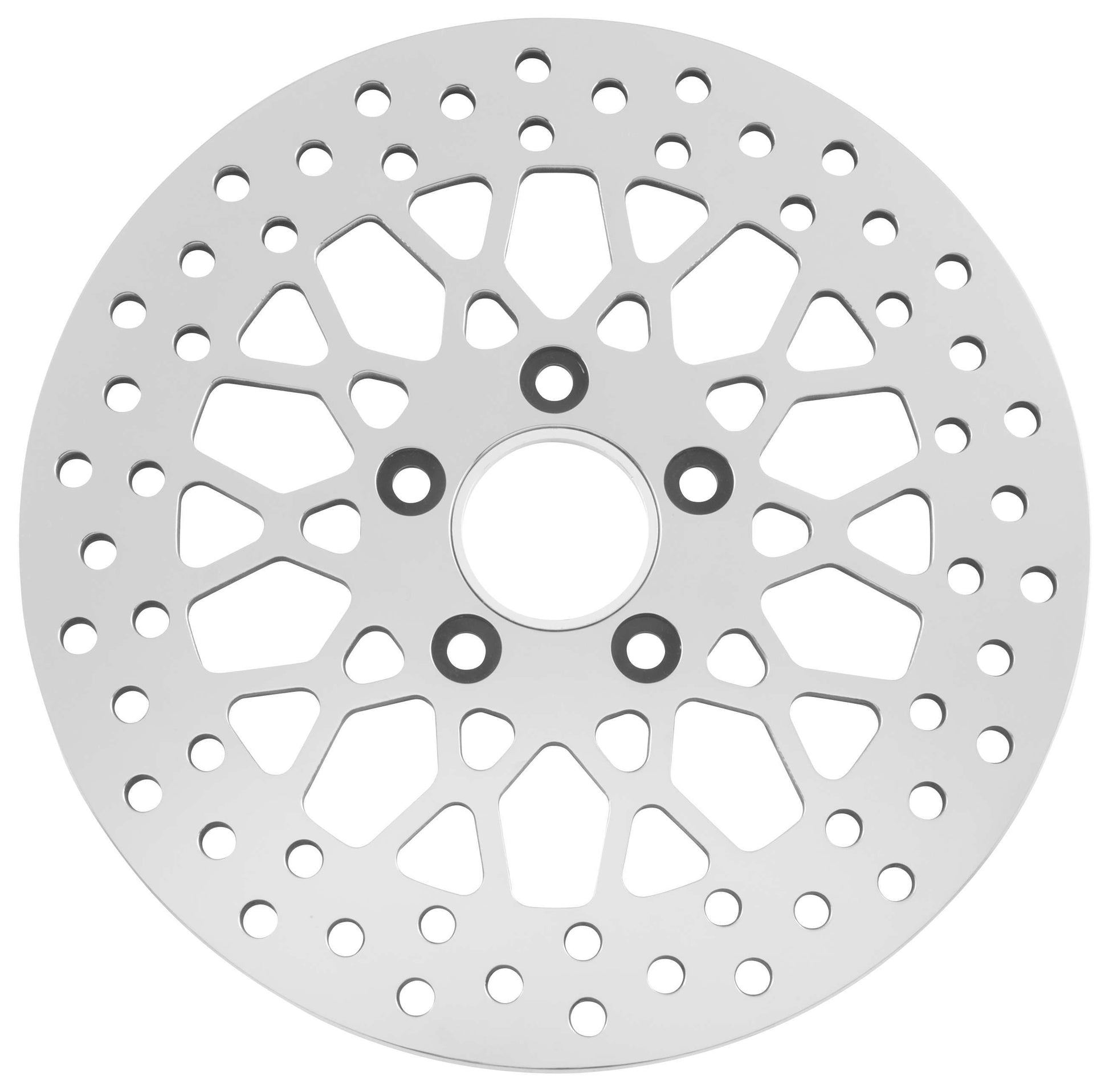  Milwaukee Twins 11.5 Mesh Front Brake Rotor For Harley 2000-2014