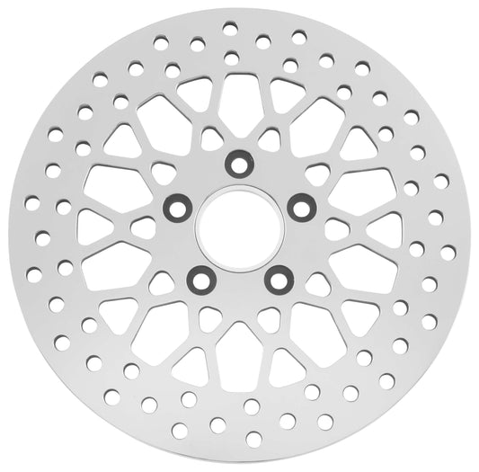  Milwaukee Twins 11.5 Mesh Rear Brake Rotor For Harley 2000-2017