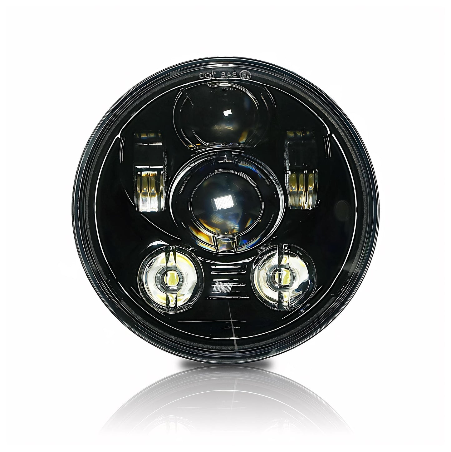  Milwaukee Twins 5.75" LED Headlight For Harley 1988-2024