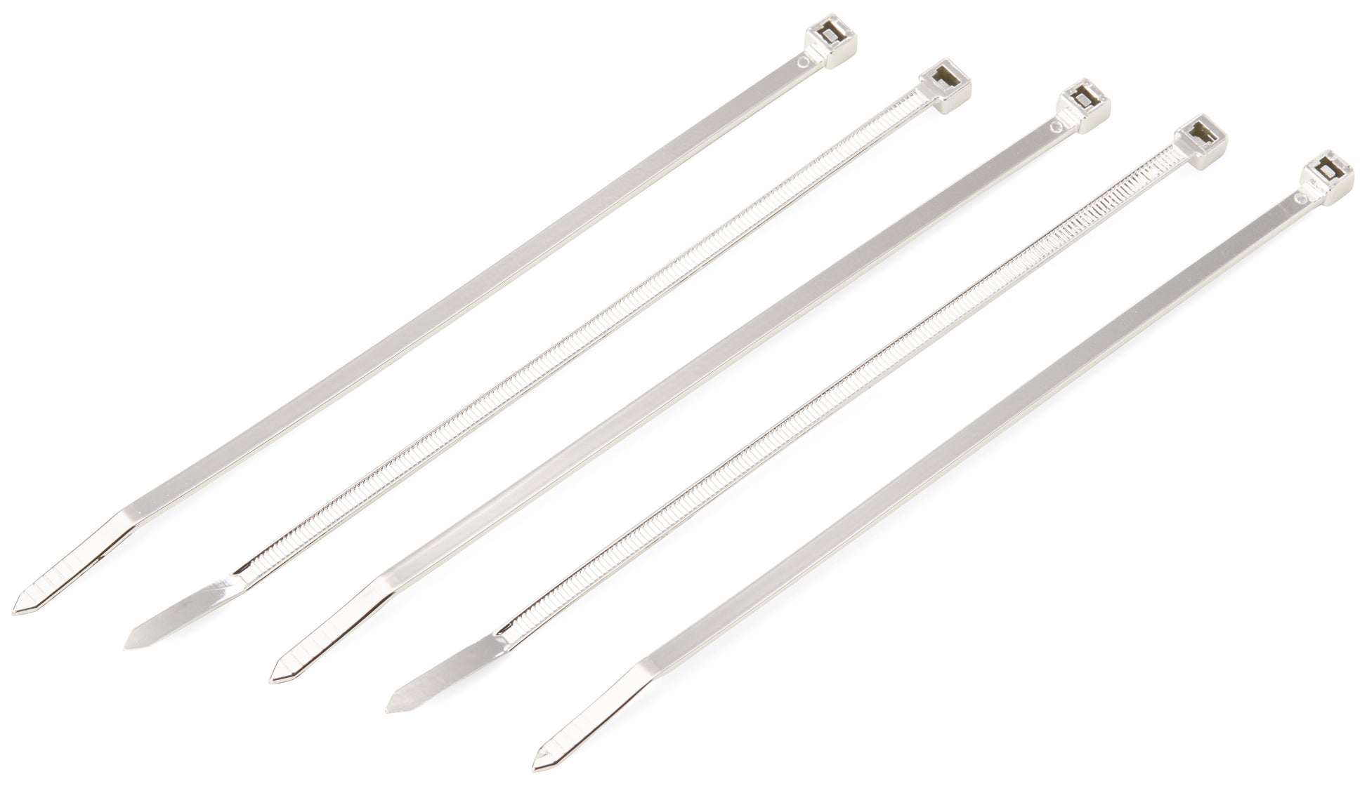  Milwaukee Twins 7" Chrome Cable Ties