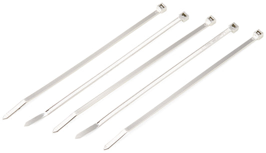  Milwaukee Twins 7" Chrome Cable Ties