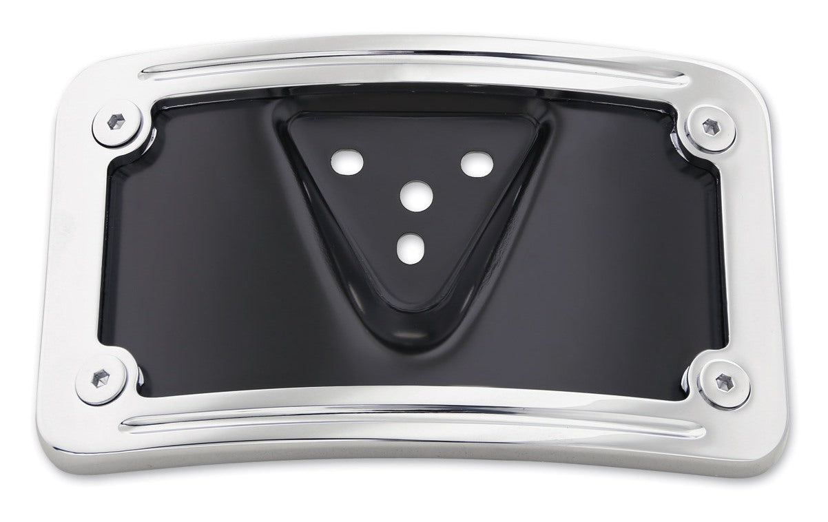  Milwaukee Twins Curved License Plate Mount For Harley 1977-2017
