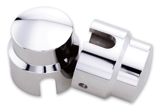  Milwaukee Twins Dome Rear Axle Nut Covers For Harley Softail 1984-2007