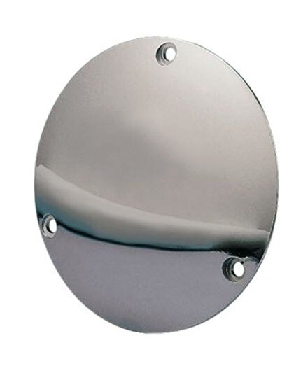  Milwaukee Twins Domed Chrome Derby Cover For Harley 1970-1998