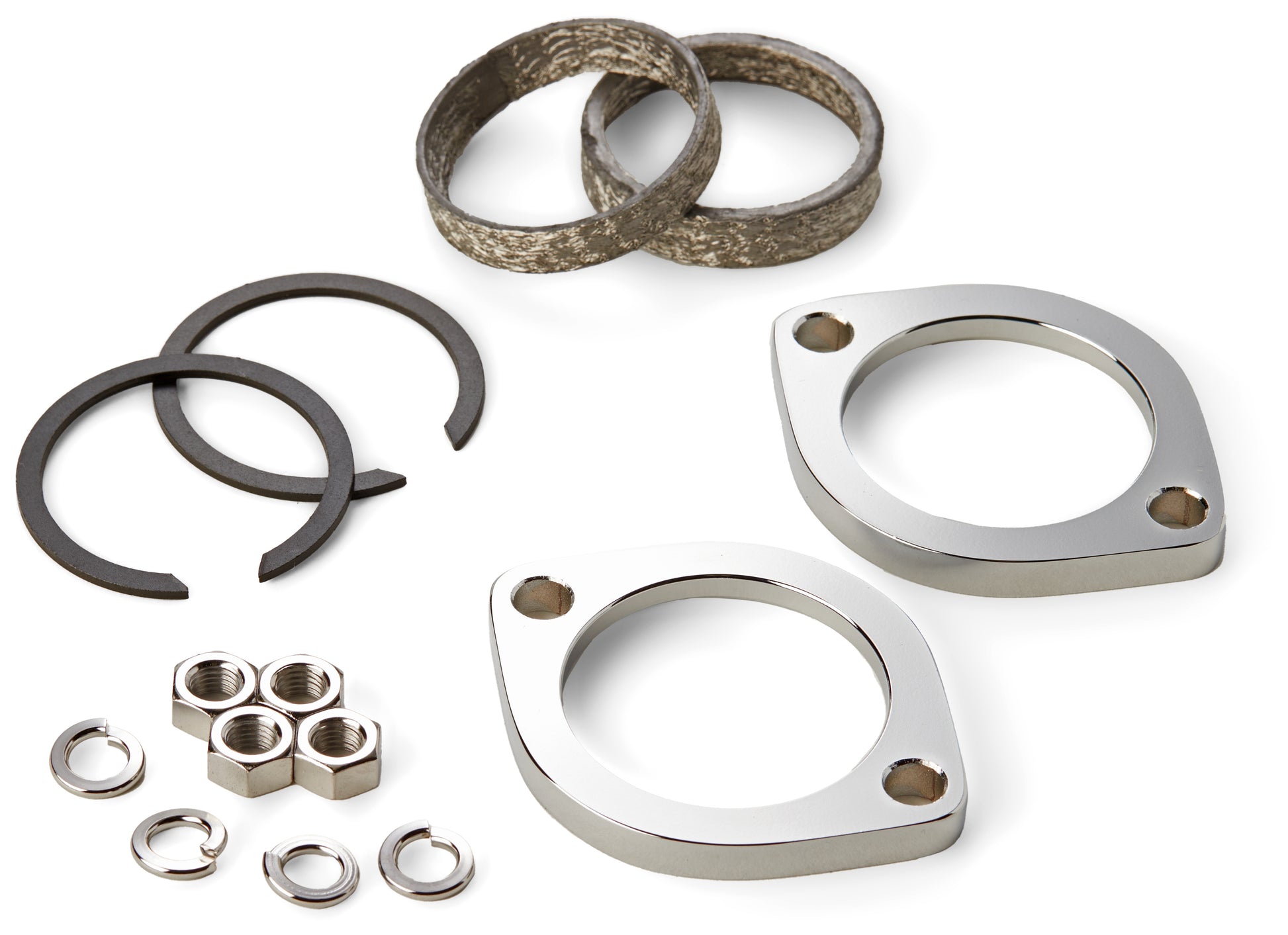  Milwaukee Twins Exhaust Flange Installation Kit For Harley Big Twin / Sportster 1984-2026