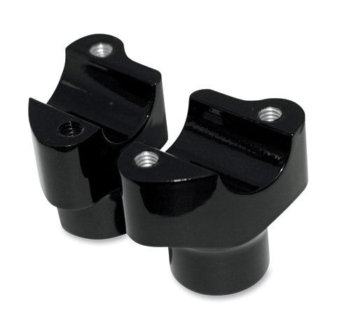  Milwaukee Twins Forged Aluminum Risers For Harley 2" Straight / Chrome [Previously Installed]