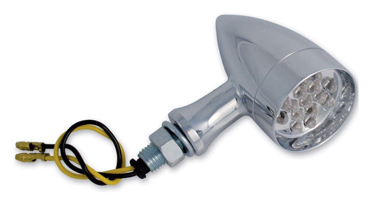  Milwaukee Twins LED Star Turn Signal Chrome [Open Box]