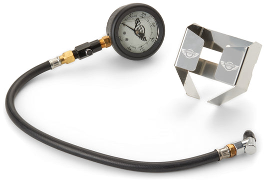  Milwaukee Twins Liquid Filled Tire Pressure Gauge