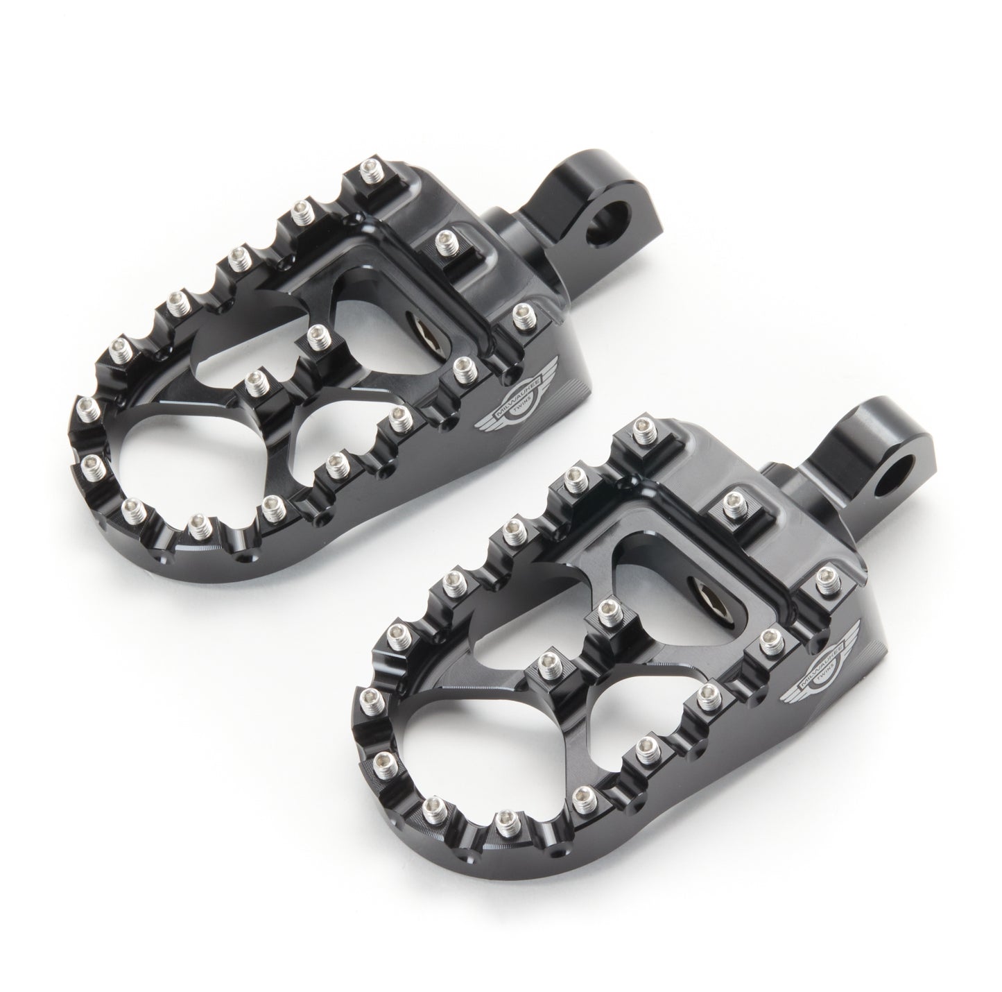  Milwaukee Twins MX Style Pegs For Harley