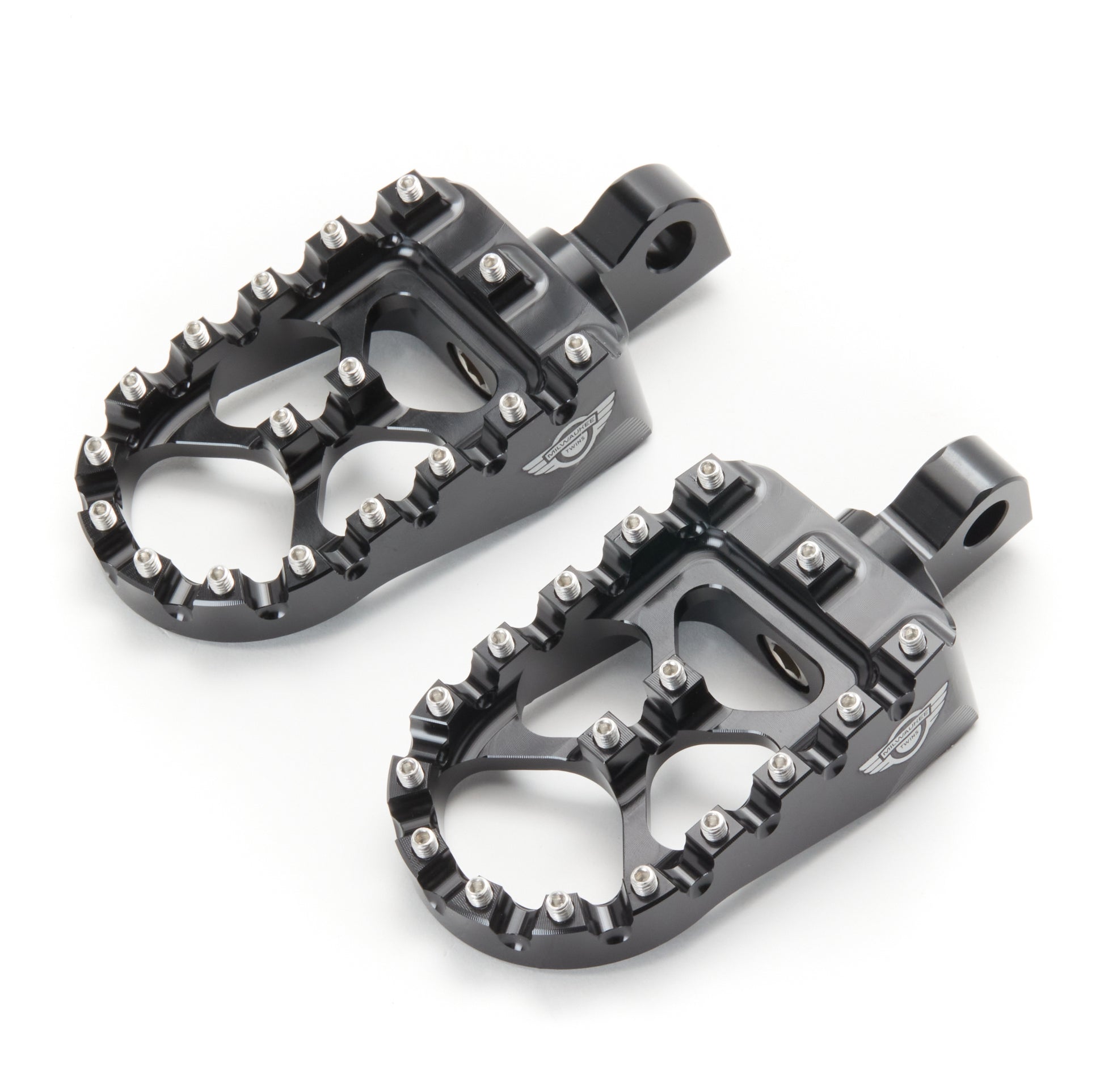  Milwaukee Twins MX Style Pegs For Harley