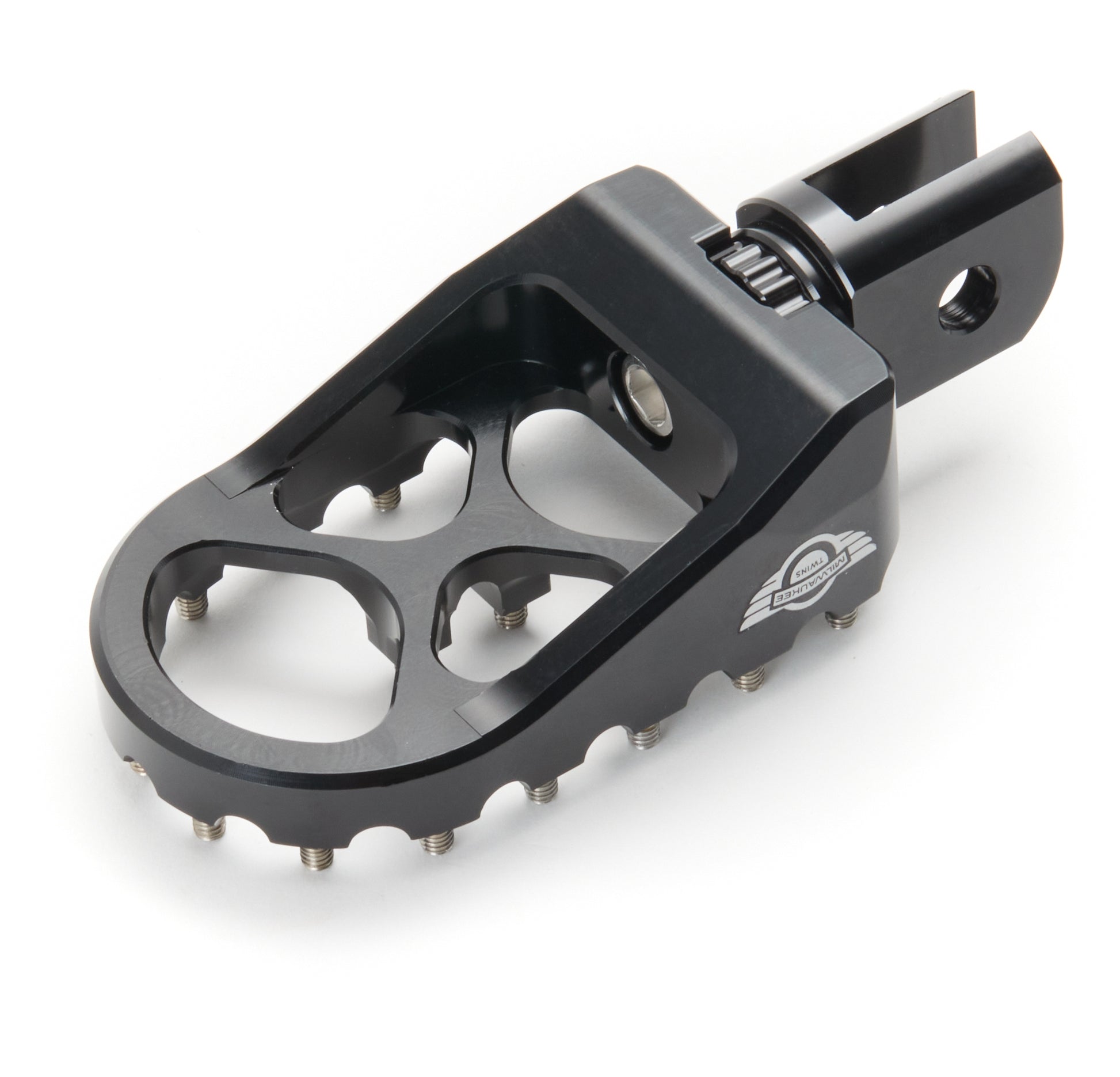  Milwaukee Twins MX Style Rider Pegs For Harley Softail / Sportster S / Nightster 2018-2026