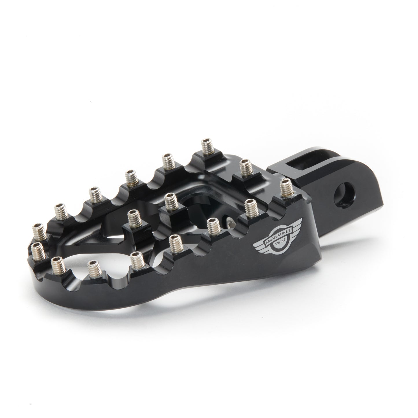  Milwaukee Twins MX Style Rider Pegs For Harley Softail / Sportster S / Nightster 2018-2026