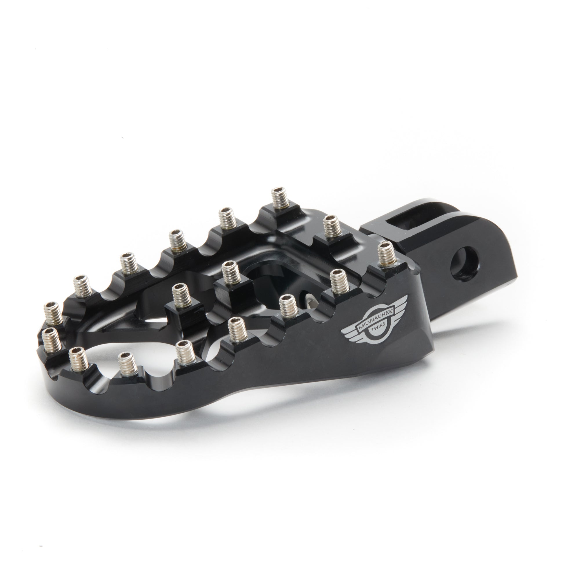  Milwaukee Twins MX Style Rider Pegs For Harley Softail / Sportster S / Nightster 2018-2026