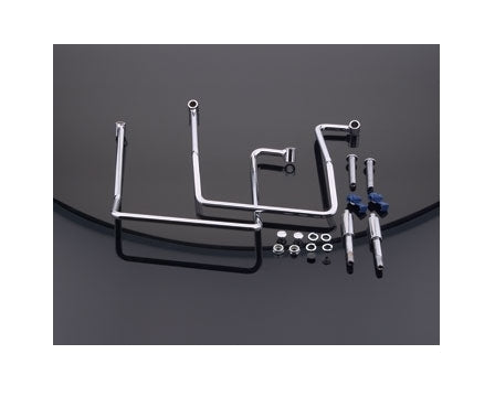  Milwaukee Twins Saddlebag Support Brackets For Harley Dyna 1991-2005 [Open Box]