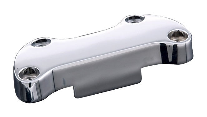  Milwaukee Twins Skirted Smooth 1″ Handlebar Top Clamp For Harley