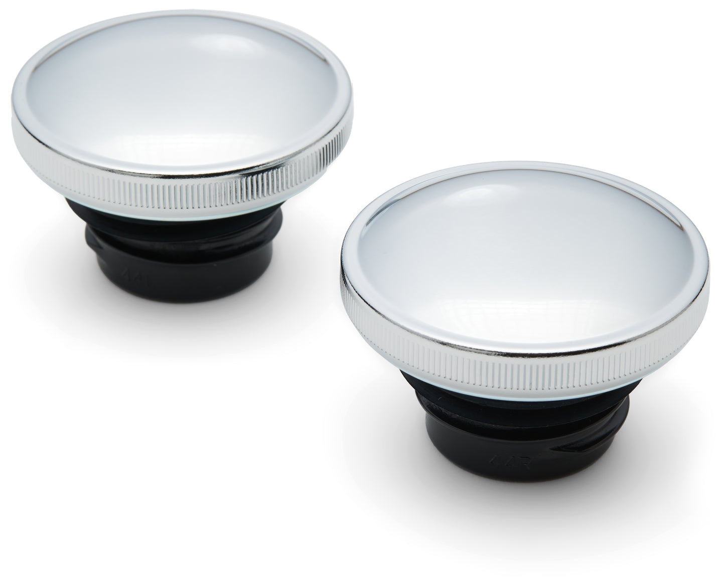  Milwaukee Twins Stock Style Gas Cap Set For Harley 1983-1995