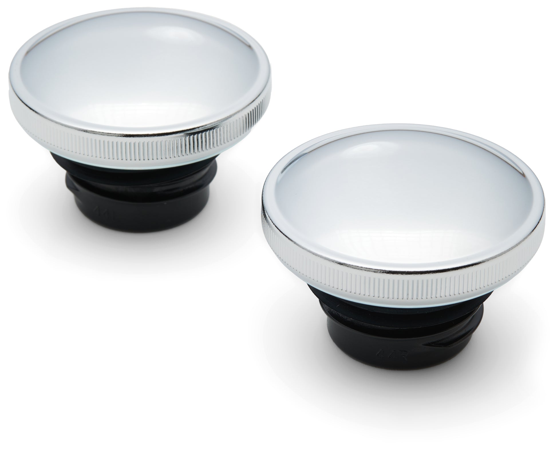  Milwaukee Twins Stock Style Gas Cap Set For Harley 1983-1995