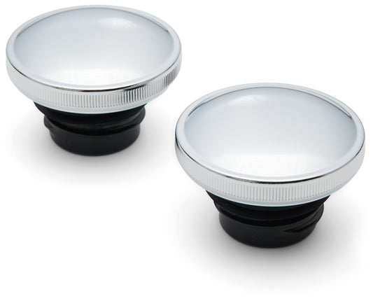  Milwaukee Twins Stock Style Gas Cap Set For Harley 1983-1995