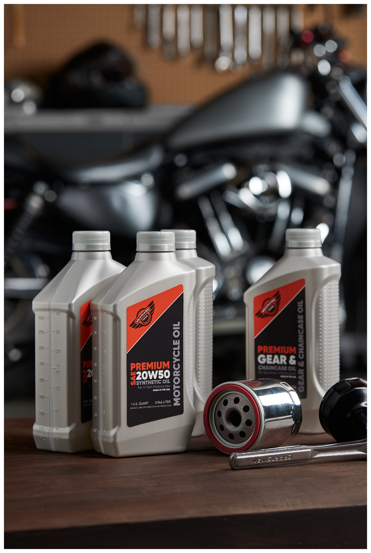  Milwaukee Twins Synthetic Motorcycle Oil