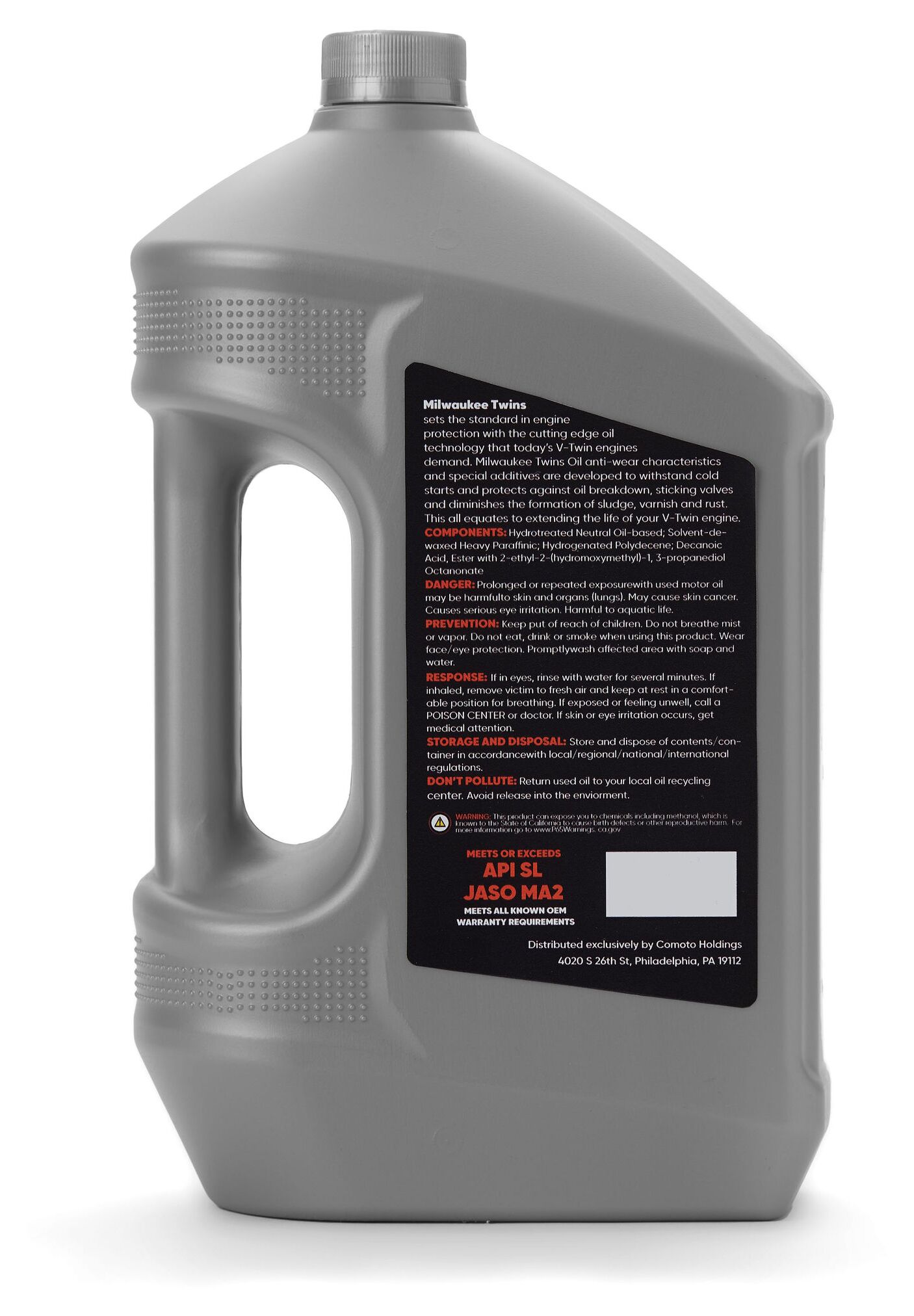  Milwaukee Twins Synthetic Motorcycle Oil