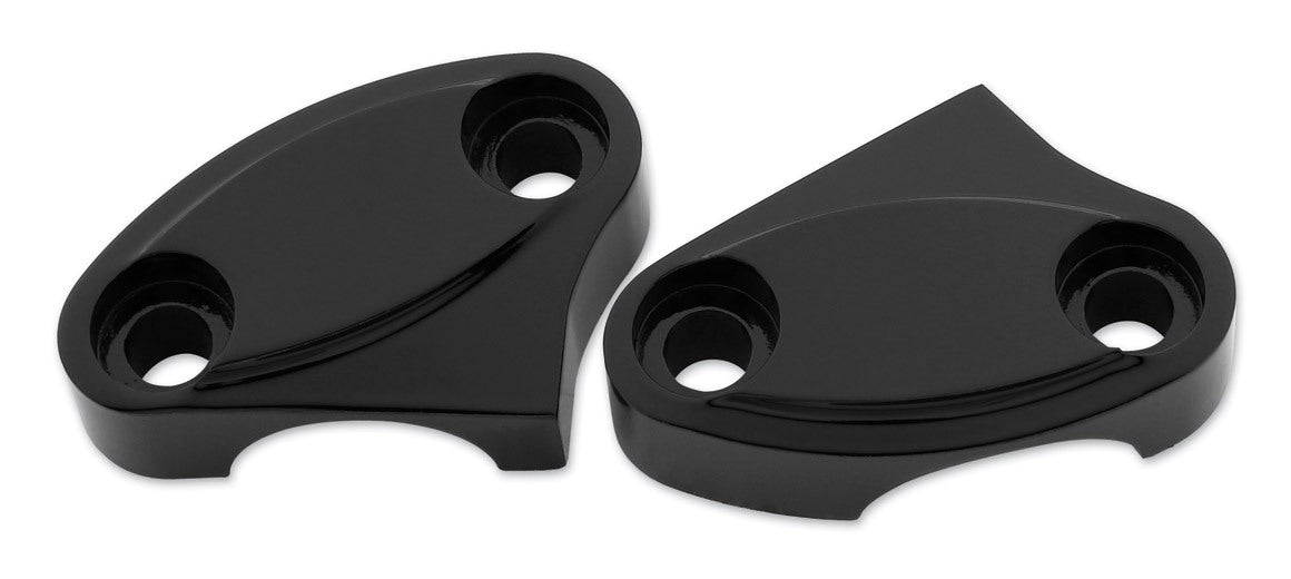  Milwaukee Twins Two-Piece 1" Riser Clamp Set For Harley